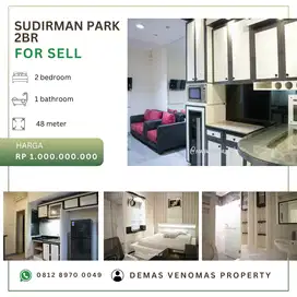 Dijual Apartement Sudirman Park 2BR Full Furnished Lantai Tinggi