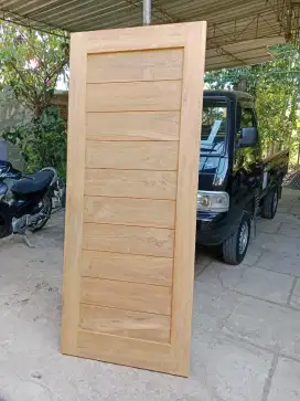 Pintu/daun pintu kayu jati