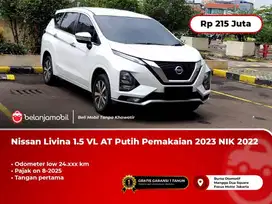 [LOW KM ] Nissan Livina 1.5 VL AT Putih 2022/2023