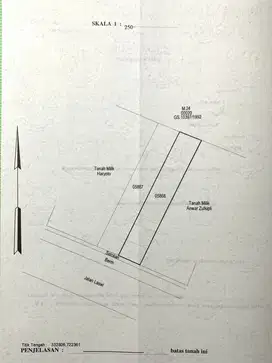 jual 2 TANAH/ KAVLING di mainroad laswi ciparay kota bandung