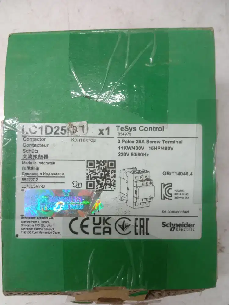 CONTACTOR SHENEIDER ORI