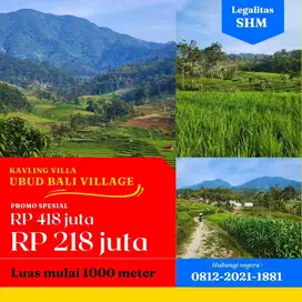 Jual tanah bandung murah serasa di ubud bali