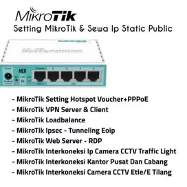 Sewa ip statik publik integrasi camera cctv