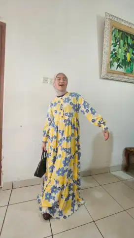 Gamis yellow flower