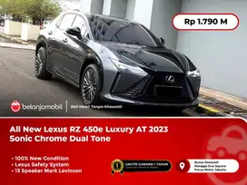 All New Lexus RZ 450e RZ450e Luxury AT Sonic Chrome 2Tone 2023/2024