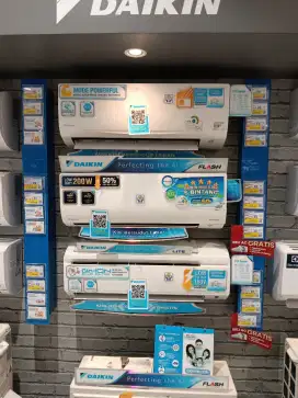 DAIKIN AC SPLIT 1PK PROMO BUNGA 0% KHUSUS PENGGUNA BARU