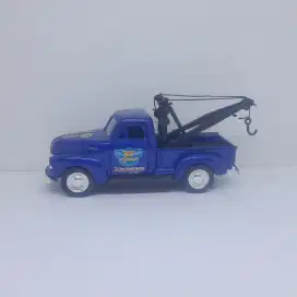 Diecast miniature mobil pick up chevrolet warna biru skala 1:36