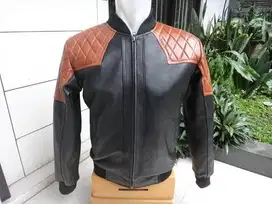 Jual paket jaket kulit domba tas dan clutch kulit sapi