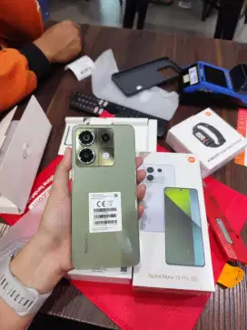 Promo ! Redmi note 13 Pro 5G ram 12/512 green free smartband 9 active