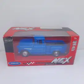 Diecast miniature mobil pick up truck chevrolet silverado