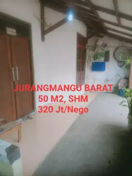 RUMAH 50 METER, JURANGMANGU BARAT, PONDOK AREN