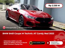 [ KM ANTIK 2RB ] BMW 840i 840 i Coupe M Technic AT Candy Red 2022/2023