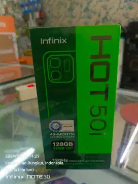 Infinix hot 50i 6+6/128gb baru garansi resmi bisa TT Kredit