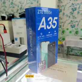 ZTE Blade A35 4+8/64 BARU garansi resmi 1th bisa TT atau Kredit