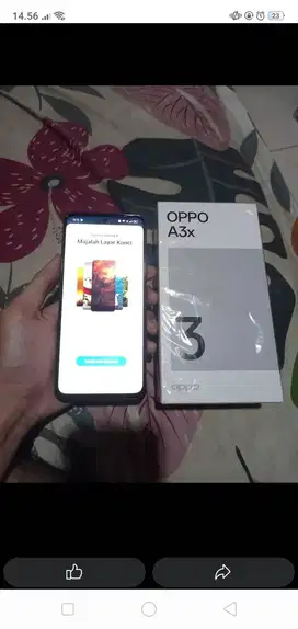 Jual Oppo a3x baru 1 Minggu jual butuh 13