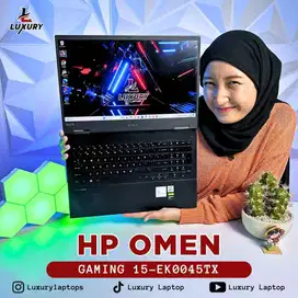 LAPTOP GAMING HP OMEN 15 EK0045TX CORE I7 GTX 1650TI RAM SSD SECOND