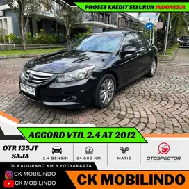 (Km84rb) Accord Vtil Matic 2012 AB ISTIMEWA Kredit Murah