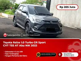 TERMURAH !!! TOYOTA RAIZE TURBO GR SPORT TSS CVT 2022 / 2023 ABU