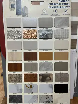 Xin Chen PVC Sheet Board (Wallboard) Tebal 5mm & 8mm | Hiasan Dinding