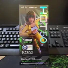 Infinix Hot 50 Ram 8/128 GB Segel Garansi Resmi