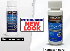 Minoxidil kirkland biotin original penumbuh rambut,brewok,alis,jambang