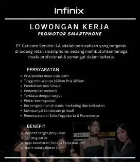 Loker Promotor Infinix