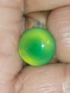 Batu hijau jamin green calcedony