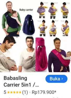 Gendongan baby Brand Babasling