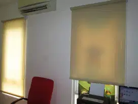 Gorden dan tirai roller blind gorden kantor murah