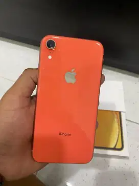 iphone XR 64 CORAL MULUS FULSET BERGARANSI SINYAL PERMANENT