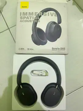 Headphone Bluetooth Baseus D05 Black