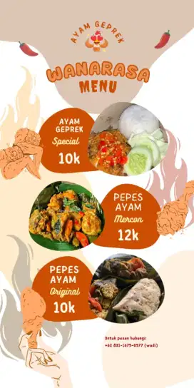 Ayam Geprek Enaak dan Halal (WANARASA)