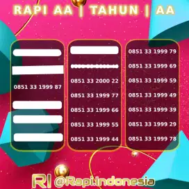 Perdana Nomor Cantik 1999 Tahun 2000 Telkomsel by.U Tanpa Masa Aktif