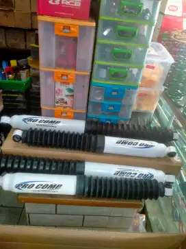 Shock absorber merk procomp es 9000 buat mobil hardtop SJ 7 Terano