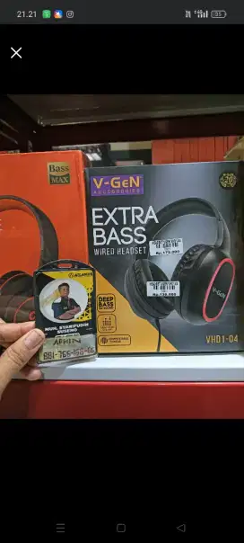 HEADPHONE VGEN VHD1-04 | ATLANTIS DAHSYAT