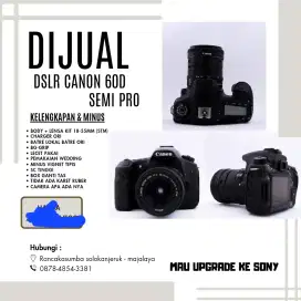 Camera dslr 60d semipro