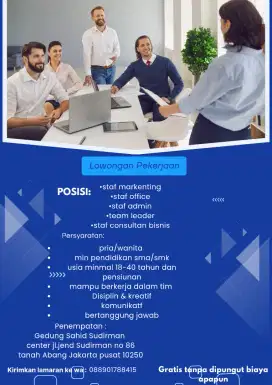 loker terbaru jakarta pusat