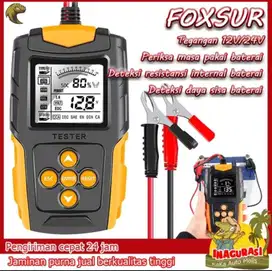 FOXSUR Battery tester Alat tes aki digital