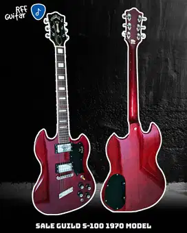 Guild S-100 1970 Model Korea 2015 Polara Cherry Red