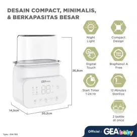 GEA smart digital penghangat botol