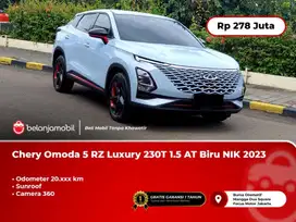 [ SUNROOF ] Chery Omoda 5 RZ Luxury 230T 1,5 AT Biru 2023/2024