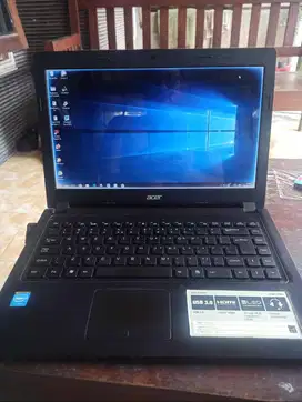 Jual laptop Acer one 14 Z1401 siap pakai