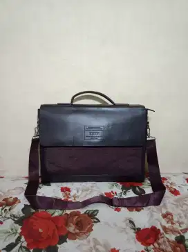 Messenger Bag / Tas Kerja Kulit BALLY