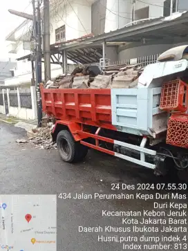 Tanah puing dan buang sampah