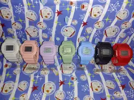 Jam Tangan Pria Wanita Digital Rubber Segi Murah Karet New Design