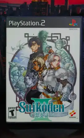 Game Ps2 SUIKODEN 3 (2002), Original USA, RARE ITEM