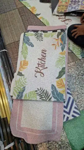 Keset dapur indah sepasang 2 pcs