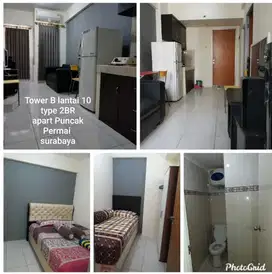 Disewakan 2BR furnis apartemen puncak permai surabaya