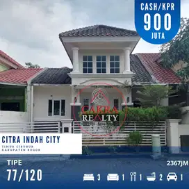 Rumah Mewah 2 lantai 3 kamar tidur SHM Murah 2367JM