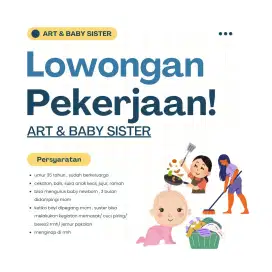 BABY SISTER MERANGKAP ART